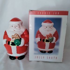 Home for the Holidays Big Jolly  Santa Claus Cookie Jar